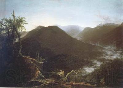 Thomas Cole Sunrise in the Catskill Mountains (mk13) Norge oil painting art